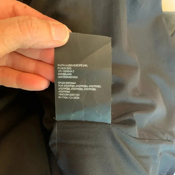 Club Monaco black faux leather mini skirt - Picture 13 of 13